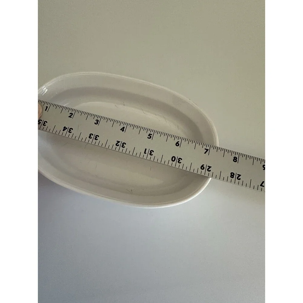 Corning Ware F-15-B Oval 7.25x4.75 French White Individual Dish 475ml